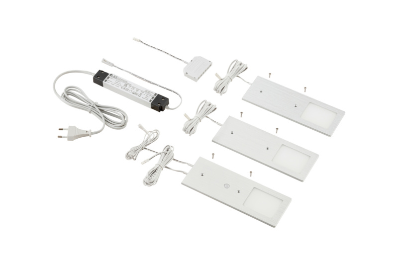 LED-Unterbauleuchte UBL-24-12-SET zum Anschrauben