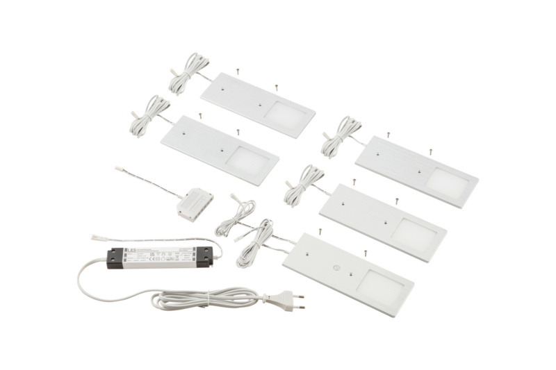 LED-Unterbauleuchte UBL-24-12-SET zum Anschrauben