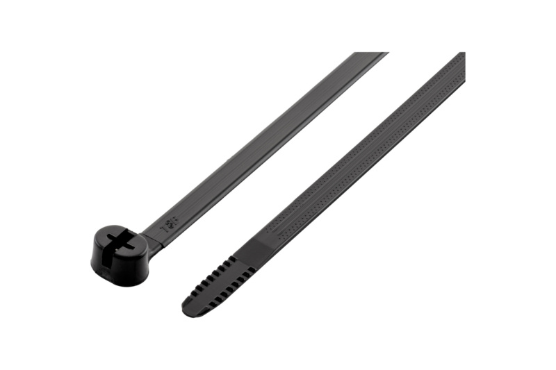 Kabelbinder KBL MZUV aus Polyamid mit Metallzunge UV-Beständig schwarz