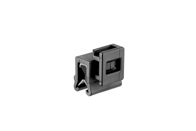 Kantenclip mit integrierter Metallklammer