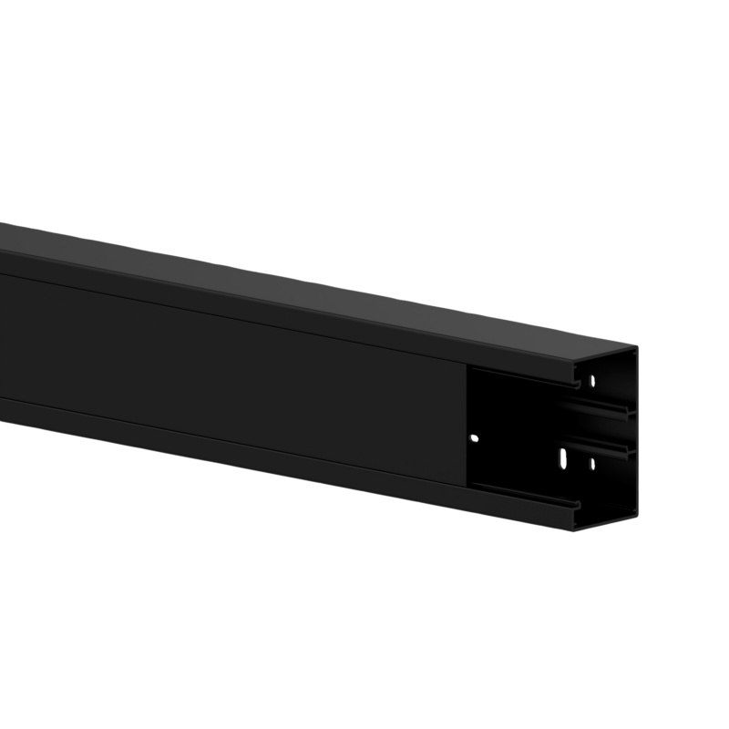 Brüstungskanal BR 80 BRK-R9005-SCHW-62X130MM