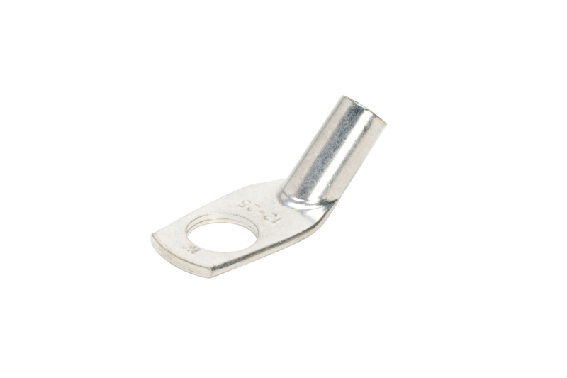 Winkelrohrkabelschuh 45° 25,0 mm²/M12 handelsüblich (DIN-ähnlich)