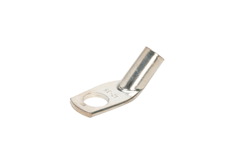 Winkelrohrkabelschuh 45° 35,0 mm²/M12 handelsüblich (DIN-ähnlich)