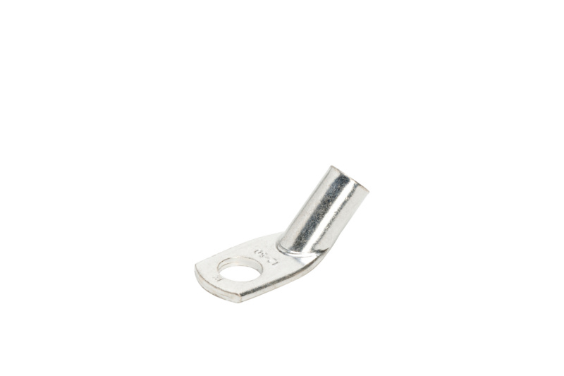 Winkelrohrkabelschuh 45° 50,0 mm²/M12 handelsüblich (DIN-ähnlich)