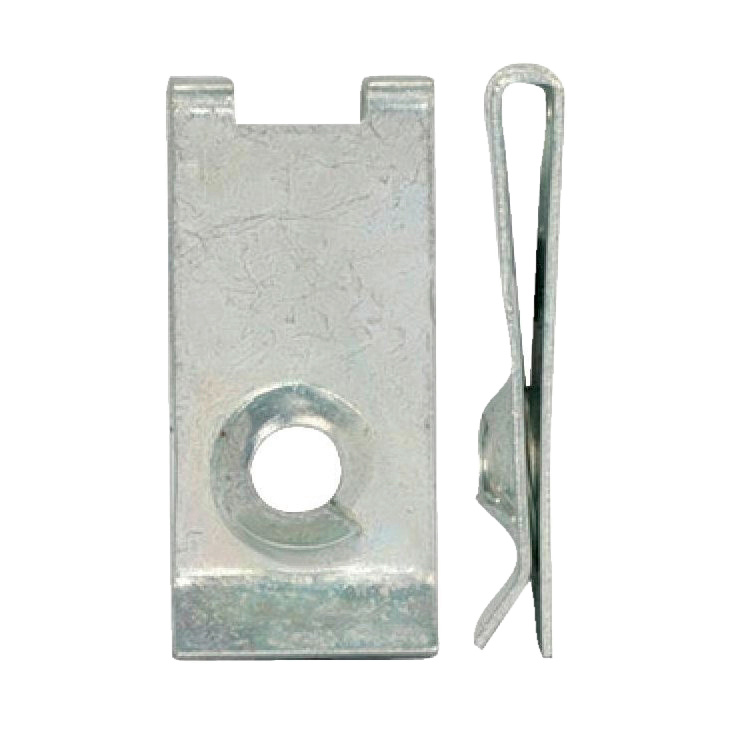 Blechmutter 4,8 mm mit geschlossenem Eindrehbereich