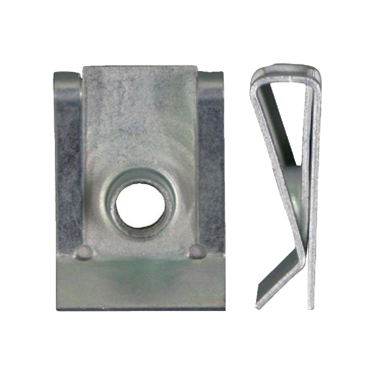 Blechmutter M 5 mit Gewindeschaft