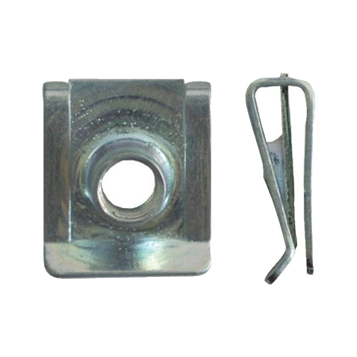 Blechmutter M6 mit Gewindeschaft