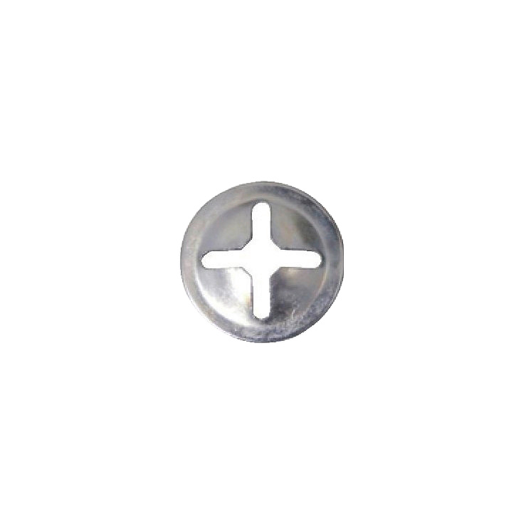 Klemmring mit Kreuzform 2,5 mm Konvex (nach außen gewölbt)