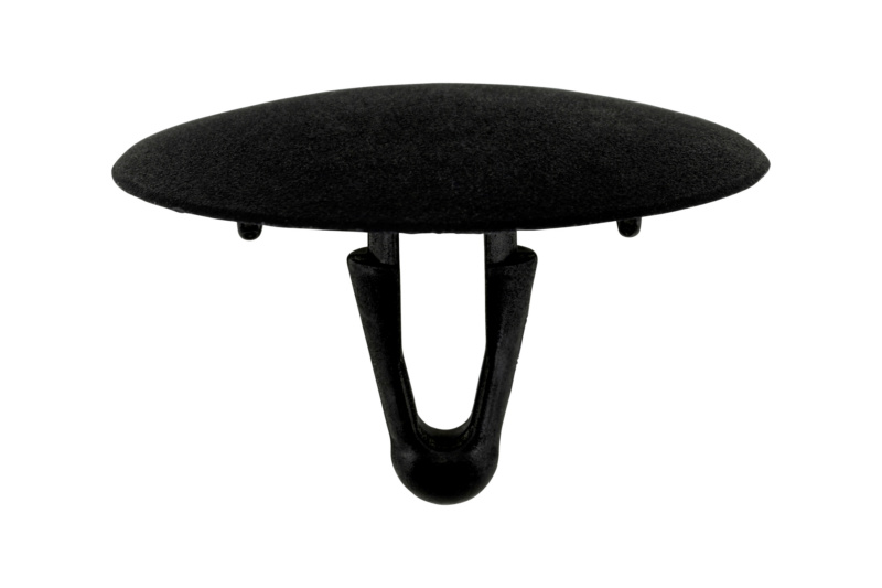 Kunststoffniet ohne Stift geöffnet