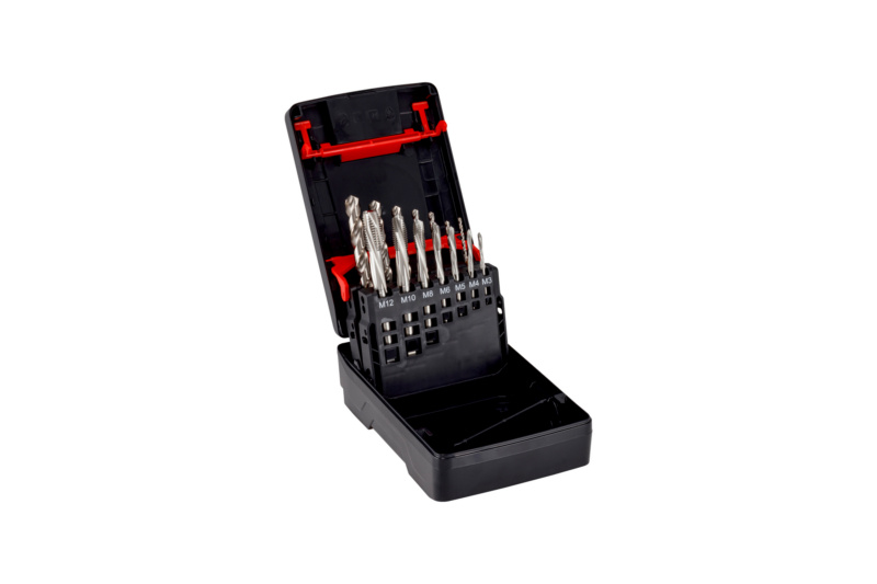 Maschinengewindebohrer Sortiment Edelstahl NeoTap Durchgangsloch M3-M12 14-tlg.