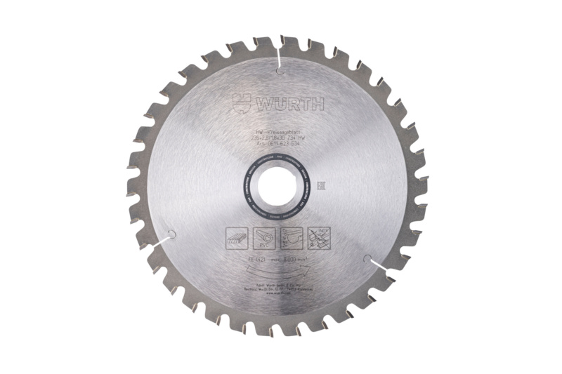 Kreissägeblatt Holz 235/34/30 für Handkreissäge HKS 85-E POWER