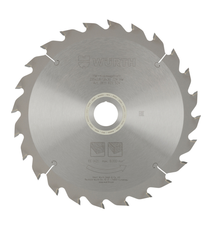 Kreissägeblatt Holz für Handkreissäge HKS 85-E POWER