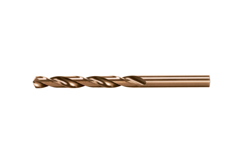Spiralbohrer Ø 3,3mm HSCo DIN 338 Typ RN Bronze ausgespitzt