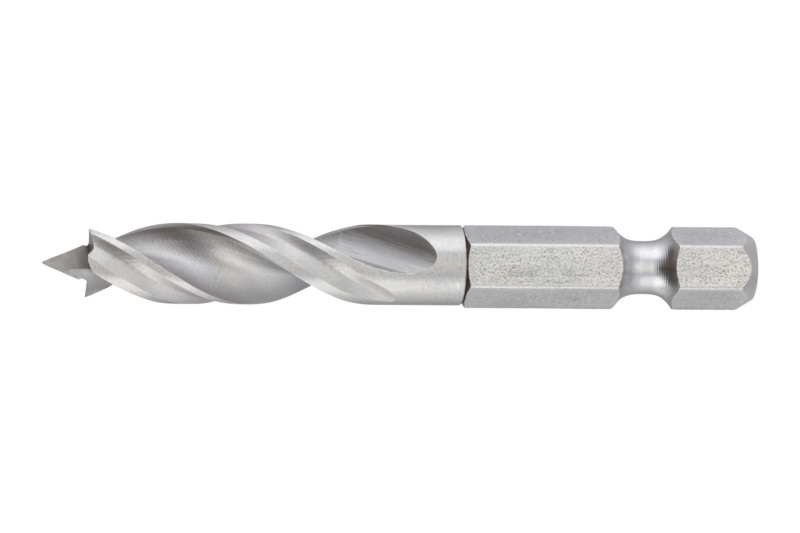 Präzisions-Holzspiralbohrer LONGLIFE & SPEED kurz BO-SPRL-HO-HSS-S1/4ZO-D5-L100-