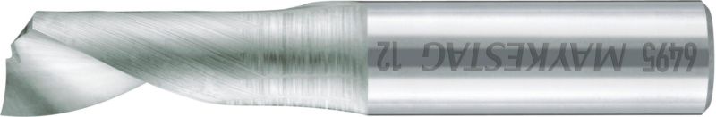Einzahnfräser VHM HSC WN RR TypW HA Kunststoffe FRS-1ZA-WN-PVC-VHM-25-D6,0MM