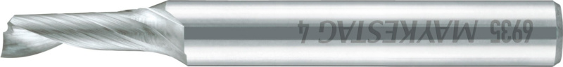 VHM-Mini Einzahnfräser Aluminium FRS-1ZA-WN-AL-VHM-W-D5,5MM