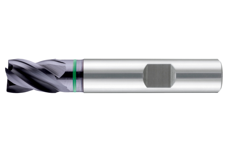 Fräser SC DIN6527K Z4 2,5xD/1xD 35-38° TiAlN-S HB SHFTFRS-SP-DIN6527K-UV-VHM-TNS