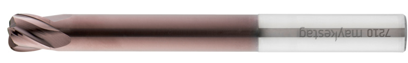 HSC-Torusfräser lang, Vierschneider FRS-TORUS-HSC-WN-L-Z4-KUPRAD-HA-D6X1,0