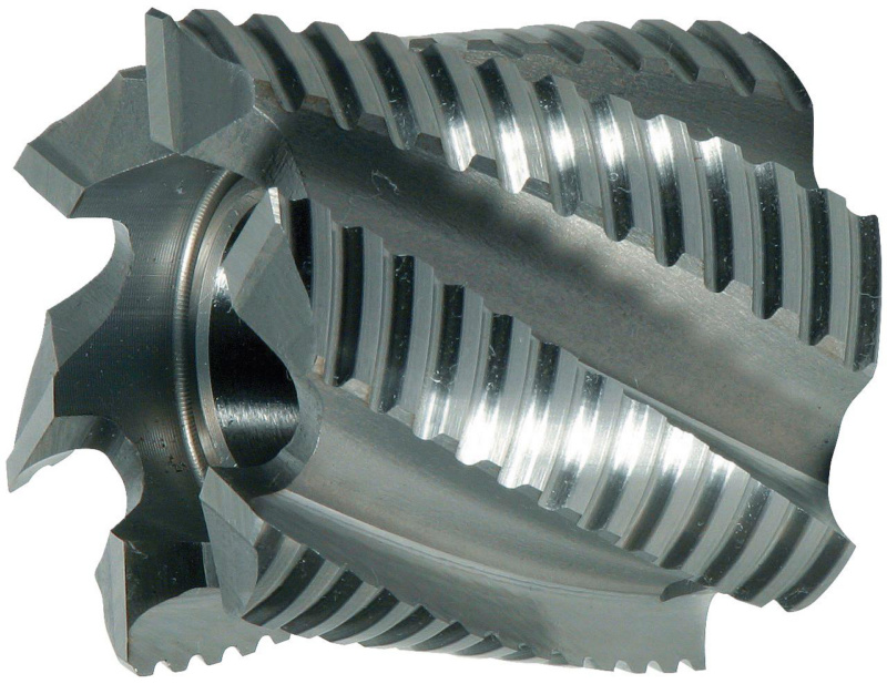 Walzenstirnfräser HSCo DIN 841 Typ NF