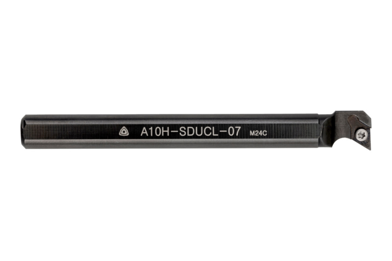 ISO-Klemmhalter mit S-Klemmsystem für DC Wendeschneidplatten