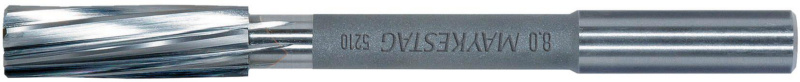 Maschinenreibahle VHM, H7 ähnlich DIN 8093