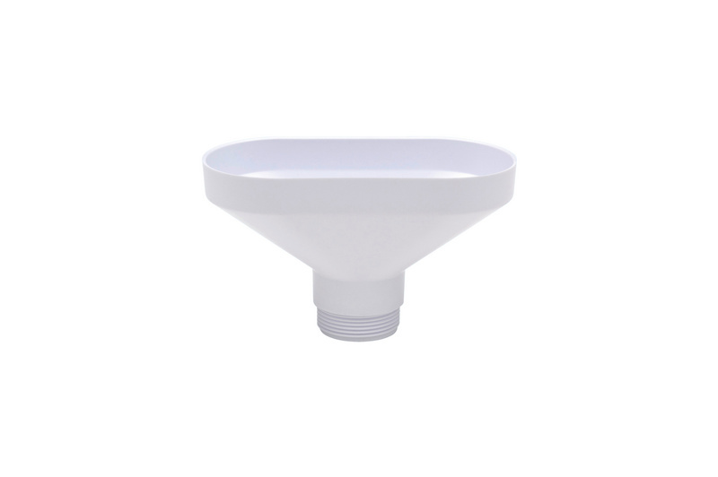Trichter 1 1/2" Polypropylen weiß