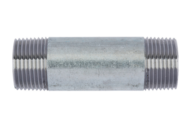 Rohrdoppelnippel Zollgewinde DPNPL-ZO-EN10241-(A2K)-2 1/2ZOX120MM