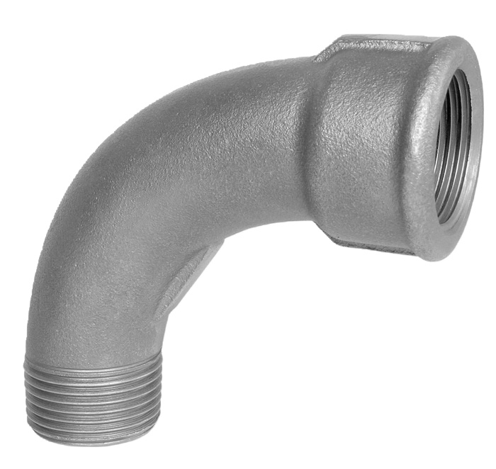 Langer Bogen 90° mit Innen- und Außengewinde FITT-BGN-90-EN10242-G4-V-R1/4