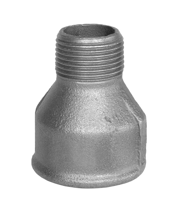 Muffe reduziert mit Innen- und Außengewinde FITT-MUFF-EN10242-M4-V-R3/4X1/2