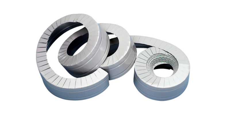 Endmanschette Alu grau 5m x 40mm