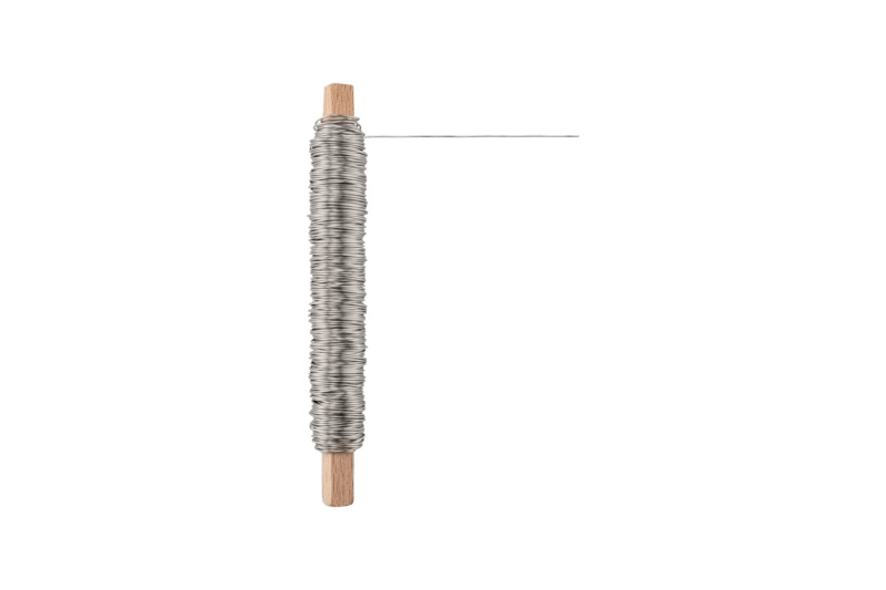 Wickeldraht Edelstahl WIKLDR-EDST-0,7MM-33M-100G