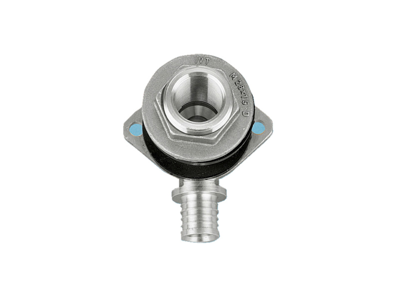 PRINETO Wanddurchführung Eckform FITT-PRINETO-WANDDU-FLANSCH-ECK-16RP-1/2