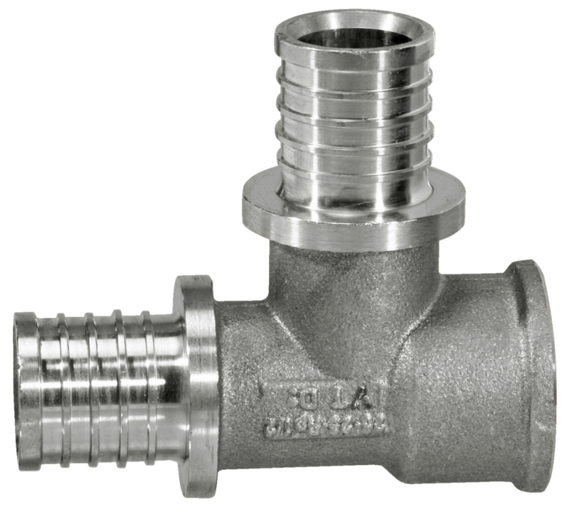 PRINETO T-Stück mit Durchgang Innengewinde FITT-PRINETO-(T-STK)-DU-IG-25X25X1/2Z