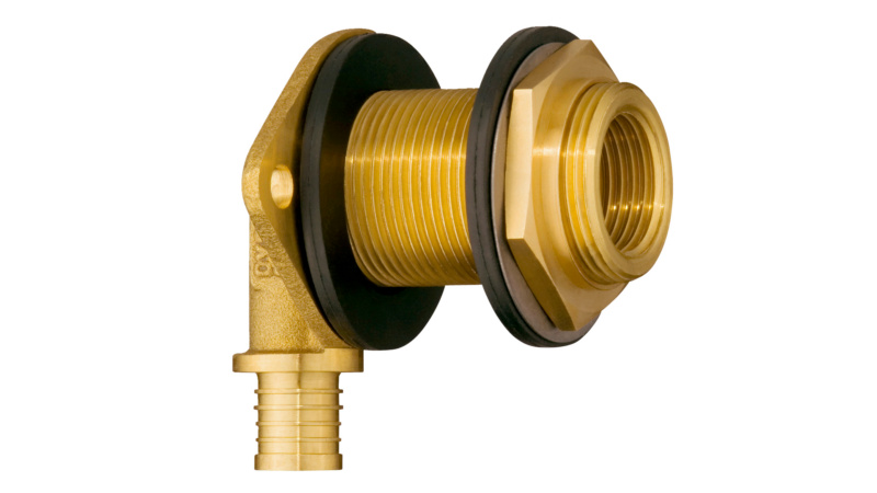 PRINETO Cuphin Wanddurchführung Eckform PRINETO CUPHIN WANDDURCHFÜHRUNG ECKFORM