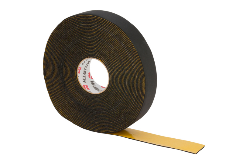 Kautschuk-Wickelband schwarz WIKLBA-KAELTEKAUTS-50MMX15MX3MM