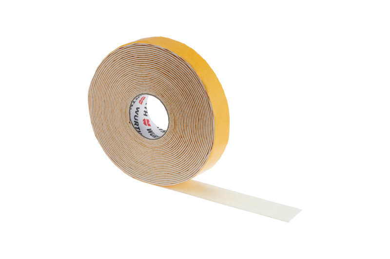 Weisses Kautschuk-Wickelband WIKLBA-KAUTS-WEISS-50MMX15MX3MM