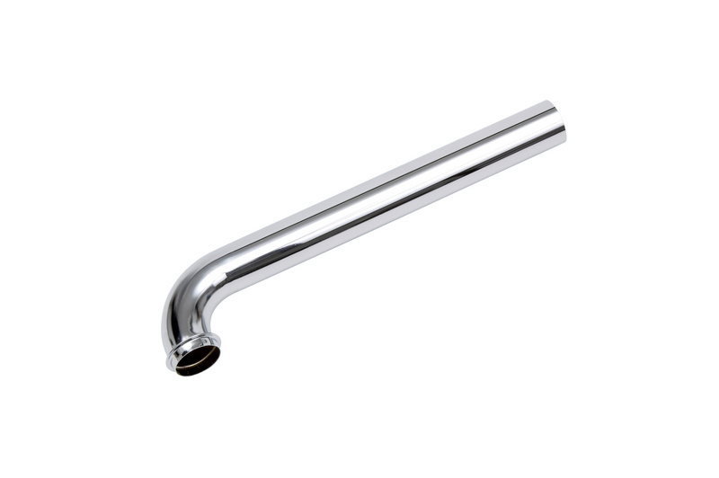 Abgangsbogen für Siphon DN32x300mm verchromt