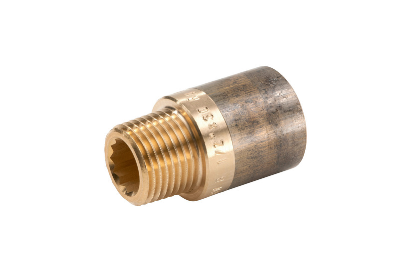Rotguss-Verlängerungen 1/2"x30mm