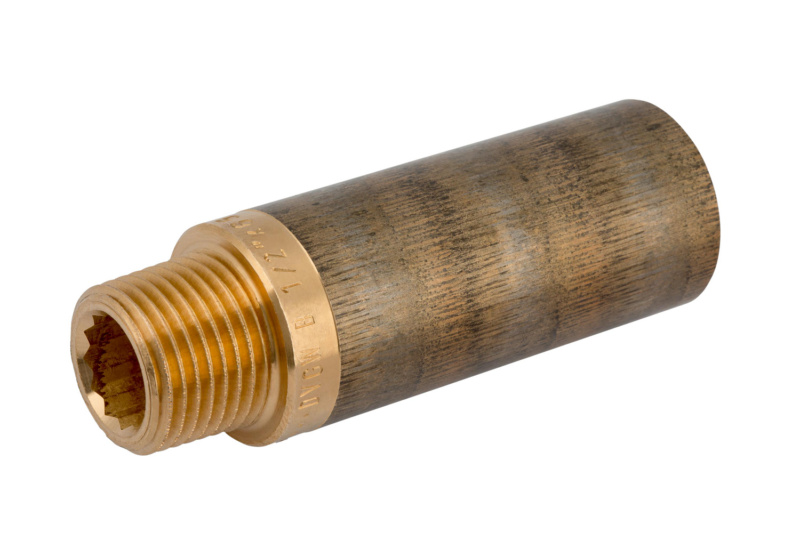 Rotguss-Verlängerungen 1/2"x65mm