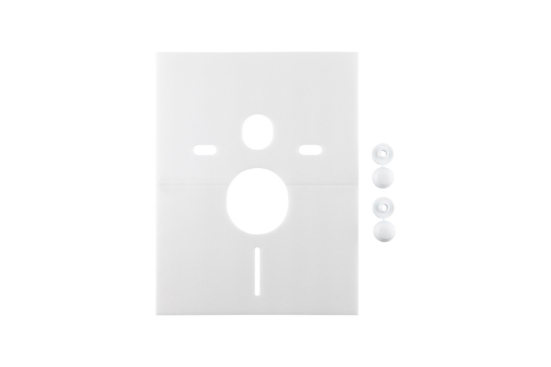 WC-Schallschutzset Profi RG100, 5mm für Wand-WCs und Wand-Bidets