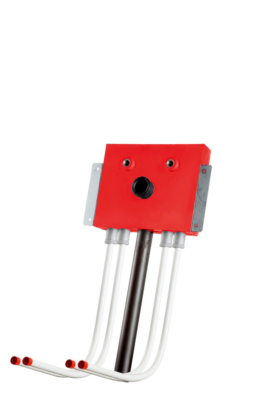 Installationsbox Küchenspüle Trockenbau IB-SPUELTI-TB-2XKWA/WWA-DN20-UNT-ABWA50