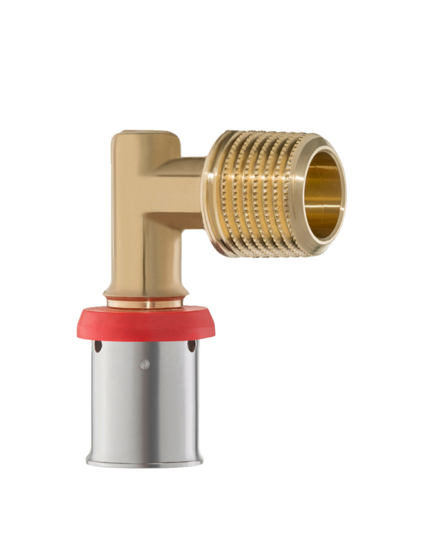 PRIPRESS®  Winkelübergang 26 x AG 3/4" mit Außengewinde
