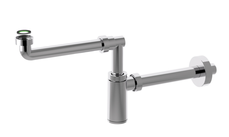 Flaschensiphon Raumsparvariante