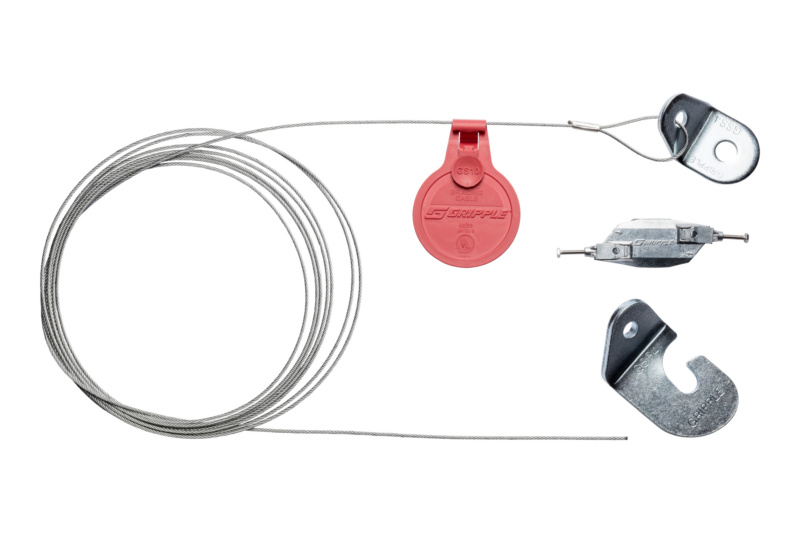 Drahtseil Kit Retrofit mit offenem Haken DRSEIL-KIT-SEISMIK-RETRO-2MM