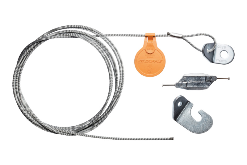 Drahtseil Kit Retrofit mit offenem Haken DRSEIL-KIT-SEISMIK-RETRO-5MM