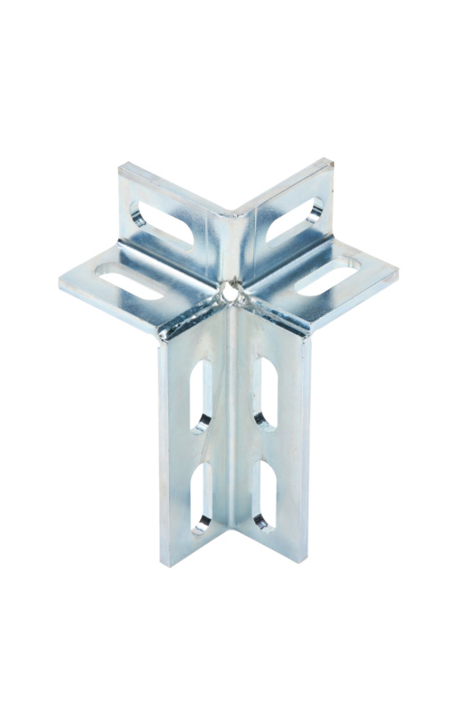 VARIFIX®  Schienenverbinder 3D mit Langloch im offenen Profil