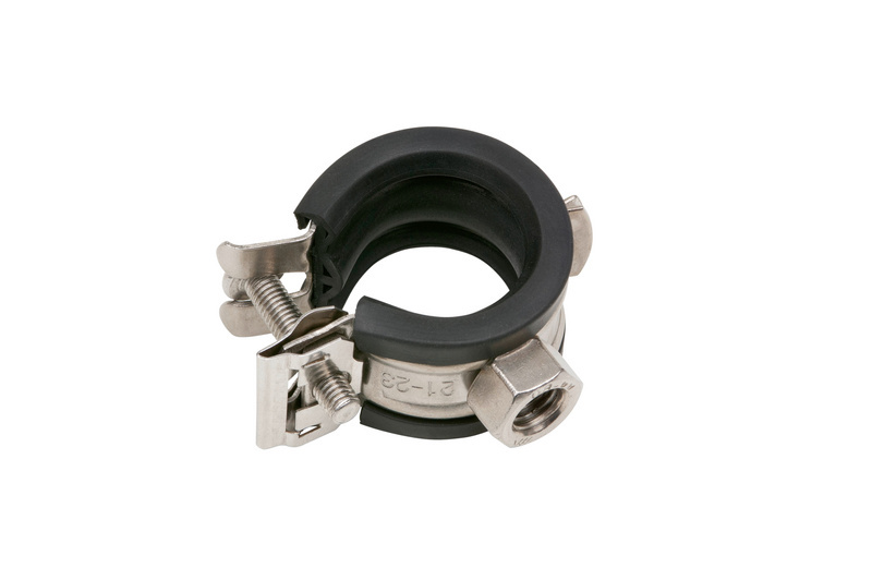 Rohrschelle TIPP-Smartlock Edelstahl 40-43 mm