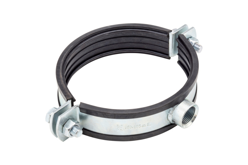 Rohrschelle TIPP-Massiv mit 3/4-Zoll-Gewindemuffe