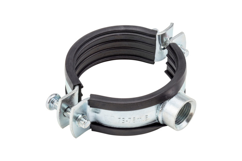 Rohrschelle TIPP-Robust mit 1/2-Zoll-Gewindemuffe