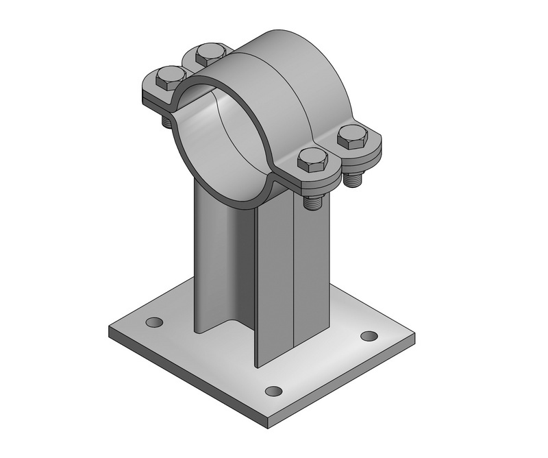 Festpunkt Typ 4 FESTPKT-TYP4-(TZN)-88,9-10KN-RS108